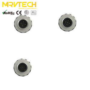 Conector de terminal Marvtech a Code PG11 M12, longitud personalizada, impermeable, 4/5/8 pines, macho, ensamblaje en campo, conexiones de cable conectables - Product Image 4