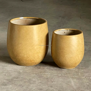 <span class=keywords><strong>Macetas</strong></span> <span class=keywords><strong>de</strong></span> Flores Hechas a Mano, Ecológicas y Degradables, con Grabado a Color, <span class=keywords><strong>de</strong></span> Arcilla MGO, Capacidad <span class=keywords><strong>de</strong></span> 10L, para Uso en Jardín, Hogar y Vivero - Product Image 2