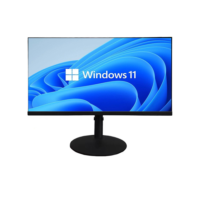 Industrial 24 Inch All-in-One PC Desktop Computer J1900 CPU 2.0GHz Silver Business Mouse DDR3 RAM New SSD Win 11 IPS LCD