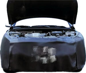 3 protections de pare-chocs de voiture (1 pièce 130x60cm, 2 pièces 60x110cm) pour protéger la peinture, protection magnétique pour ailes, capot, outil de réparation automobile - Product Image 2