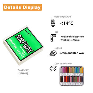 Peigne de cire de <span class=keywords><strong>surf</strong></span> biodégradable collant écologique personnalisé OEM Chine Vente en gros Boîte de planche naturelle biologique pour le <span class=keywords><strong>surf</strong></span> des eaux de l'océan - Product Image 5