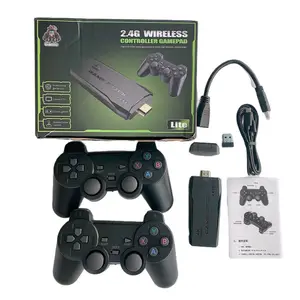 Consola de videojuegos M8 BT 2021, dispositivo inalámbrico para TV familiar, portátil, más de 2,4 juegos, para Gamepad PS, gran oferta, 10000