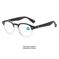 Nouvelles Lunettes de Lecture Rétro Uniques à Monture Ronde en PC, Anti-Lumière Bleue, Tendance et Élégantes, pour Hommes et Femmes, Idéales pour le Quotidien et le Travail