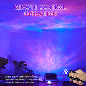 Northern Lights USB Plug-In Water Ripple Proyector Lámpara Cielo estrellado Atmósfera Lámpara Pequeña Bola Mágica Linterna Decoraciones para fiestas - Product Image 4