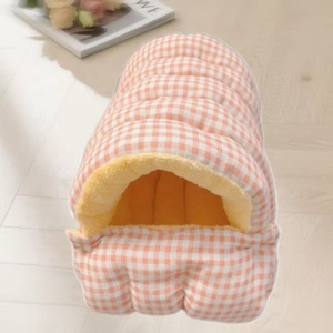 USMILEPET, superventas, cama Arctic Fleece para mascotas, casa para gatos, cama cerrada lavable a máquina para mascotas, gatos y perros - Product Image 4