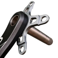 Adaptateur de plateau de chaîne en aluminium usiné CNC OEM pour composants de vélo avec usinage