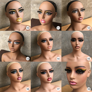 <span class=keywords><strong>Tête</strong></span> de Mannequin <span class=keywords><strong>Professionnelle</strong></span> Réaliste FH1036 pour Perruques – <span class=keywords><strong>Tête</strong></span> d'Affichage en Plastique pour Maquillage – Vente en Gros - Product Image 4