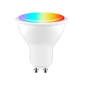 批发定制5w G53 GU10智能灯应用遥控图雅紫蜂无线RGB可调光嵌入式发光二极管聚光灯