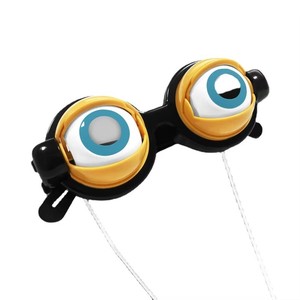 Occhiali Divertenti con Occhi Mobili in Plastica, Giocattolo Unisex per Bambini, per Feste di Halloween e Compleanno - Product Image 3