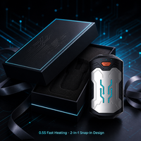 Chauffe-mains rechargeable 2-en-1 2026, chauffe rapide en 0,5s, 6000mAh, chauffe-poche USB portable pour l'hiver, le camping en extérieur, la voiture et la maison