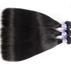 24 26 28 30 inch brazilian straight hair weave bundles high ratio human hair bundles natural black 1 pcs remy hair extension