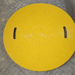 FRP 복합 수지 맨홀 커버 원형 및 사각형 원형 야외 배수 커버 - Product Image 4