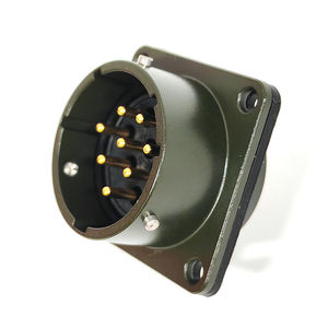 MIL Spec DTL 1.3 <span class=keywords><strong>PT02E</strong></span> MS3112 16-8P ذكر <span class=keywords><strong>8</strong></span> دبوس موصل تثبيت لوحة دائرية - Product Image 2