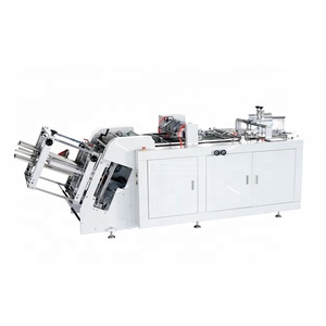 Automatic corrugated fast food paper lunch box making machine small