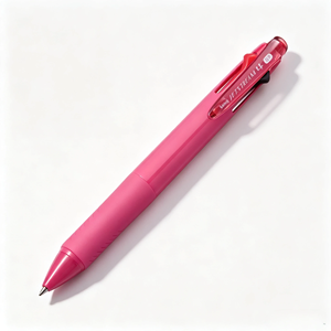 Stylo bille rétractable quatre couleurs, corps en PC recyclé écologique, grip en caoutchouc, recharges remplaçables SXR8007 - Product Image 4