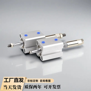 Cylindre à course réglable Sdaj12 25 20SB, corps en acier magnétique pneumatique, filetage M5, amortisseur élastique - Product Image 4