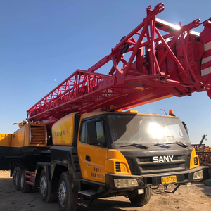 Grue mobile d'occasion Sany 50 tonnes, modèle 2023, hauteur de levage 60m, moteur et boîte de vitesses Weichai, faible consommation de carburant, haute efficacité - Product Image 1