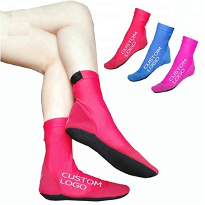 Chaussettes de sport aquatiques d'été pour équipe, vente chaude, logo personnalisé, semelle épaisse en néoprène respirant, chaussettes de tennis de plage - Product Image 2
