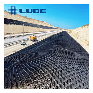 <span class=keywords><strong>ROAD</strong></span> Brand HDPE Geocell Mur de soutènement Grille d'herbe en plastique pour la protection des pentes de route Pavé Béton Geocell - Product Image 4