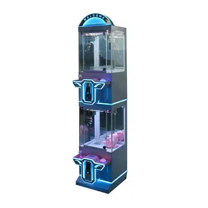 Commerciële Custom Pop Gift Machine 2 Lagen 4 Speler Speelgoed Grabber Klauw Machine