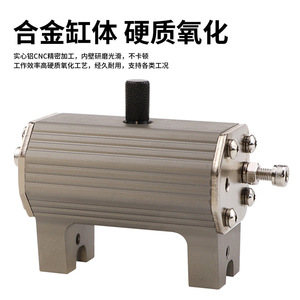 กระบอกลมแบบหมุน Dde Dade Pneumatics ตัวเรือนอะลูมิเนียม ตัวกระตุ้นลมสำหรับแขนหุ่นยนต์ รุ่น TX90 - Product Image 3
