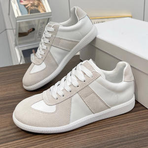 <span class=keywords><strong>Scarpe</strong></span> da Ginnastica Oxford in Vera Pelle con Rialzo per <span class=keywords><strong>Donna</strong></span>, Versatili e Traspiranti, Bianche, per Primavera e Autunno - Product Image 1