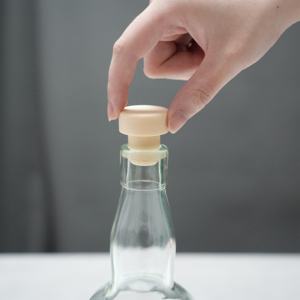 Raccord de bouteille de vin en verre spécial taille courte bouchon en liège <span class=keywords><strong>colmat</strong></span>é couvercles Portugal bouchons de bouteille fermetures barre bouchon supérieur - Product Image 5