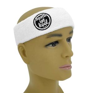 عصابة رأس قطنية بالجملة مع شعار مخصص للرياضة واللياقة البدنية - Product Image 3