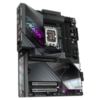GIGABYTE Z890 AORUS MASTER AI TOP ATX Intel Desktop Motherboard dengan Grafis Terintegrasi Port SATA Dual Channel DDR5 Baru