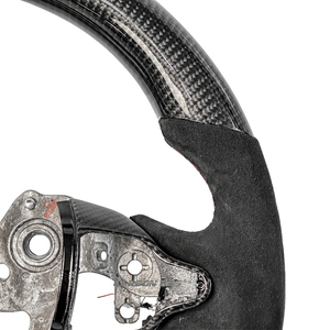 Volant en fibre de carbone noire pour <span class=keywords><strong>Hyundai</strong></span> Elantra N 2022-2025, véritable fibre de carbone pour Elantra N, neuf, expédié depuis les États-Unis - Product Image 4