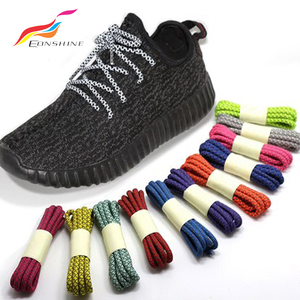 Lacets de chaussures personnalisés réfléchissants en polyester de 4,5 mm, 120 cm, avec emballage en tube à essai en plastique - Product Image 2