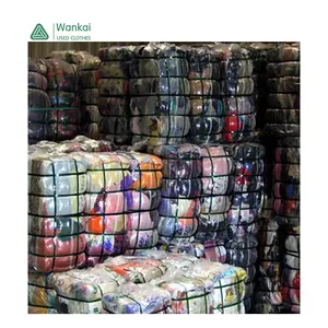 Wankai Apparel Manufacture Second Hand Clothing Mixed Bales, Cheap Price Buy Used Clothes Online Canada