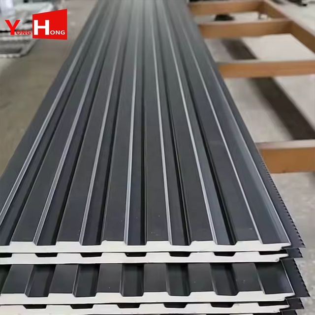 Sandwich Exterior Wall Siding Metal Panel 16mm Aluminum Fireproof Decoration External Cladding Board
