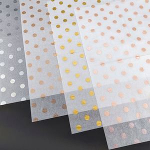 Papel de Regalo Metálico Color Oro Rosa de Lujo, Papel de Envolver con Logotipo Personalizado, Embalaje Impreso y Recubierto, Cartón de Regalo de Papel Sydney - Product Image 2