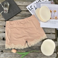 3-1628 # Günstige Ausverkaufsware Damen Nahtlose Unterwäsche Gepolsterte Spitzen-Slips Bauchkontrolle Po-Lifting Formgebende Shorts