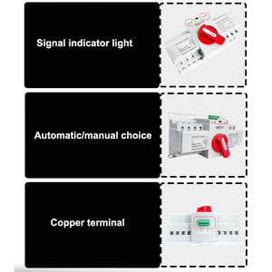 Interruttore Automatico di Commutazione Solare Durevole Tipo CB 400v 4 Poli 125amp per Batterie - Product Image 2