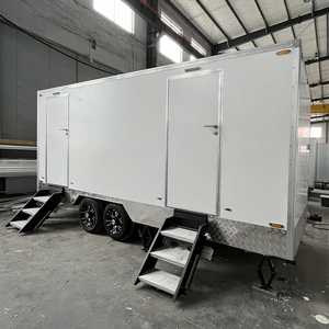 Inodoro móvil portátil para acampar, remolque para baño, hecho de Panel sándwich duradero para uso en exteriores - Product Image 3