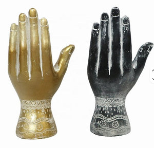 Statua in Resina di Antica Palmistiessa Mistica, Oggetto Religioso con Simboli Lineari, Scultura Decorativa per Arredamento Casa - Product Image 3
