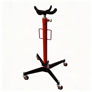 Cric de transmission hydraulique EFON 1 tonne à levage élevé, type berceau, avec chaînes de sécurité en acier pour voitures et camions à 4 roues - Product Image 4
