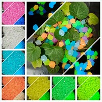 Pierre Lumineuse 0,9-1,3 CM pour Jardin, Aquarium, Décoration Paysagère, Aménagement de Cour, Galet Lumineux, Pierre Lumineuse Nocturne