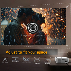Mini HD 1080p Home Theater LCD <span class=keywords><strong>Proyector</strong></span> Smart Android 12 Mini <span class=keywords><strong>proyector</strong></span> portátil para exteriores 4K con cine Auto <span class=keywords><strong>Vertical</strong></span> Keystone - Product Image 3