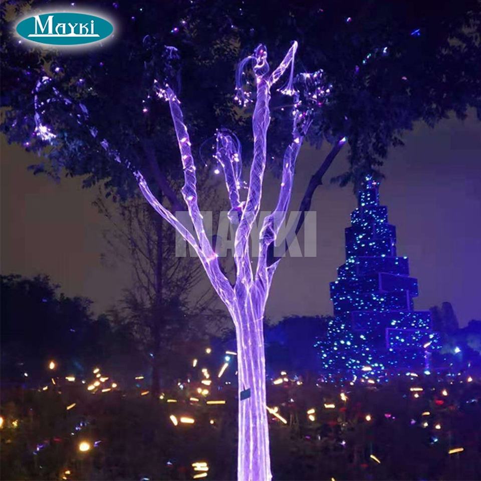 RGBW Twinkle LED Fiber Optic Mesh - RGBW闪烁LED光纤网产品详情