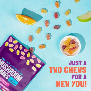 פטרייה gummies עם אריות רישי אשוואגנאנדה ו קורדיקפים יצוא באיכות בתפזורת סיטונאית oem - Product Image 5