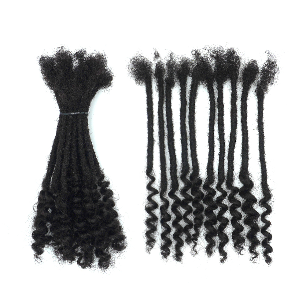 Vast Hair Workshop Craft Detail 6 for KAMA Curly Dreadlock 100% Natural Human Hair Loc Extensions with Curly Ends for Wholesale Can Be Dyed and Bleached