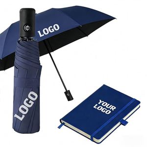 Custom Promo Business Gift <b>Folding</b> Umbrella Personal Sunshade Compact Portable Rain Automatic Windproof Fold Umbrella with logo - Product Image 1