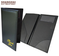 Folder Tagihan Hotel PVC Berkualitas Baik dan Harga Terjangkau, Buku Server Kulit untuk Pelayan, Penyaji Tagihan