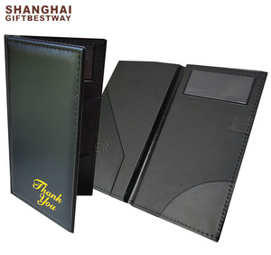 Good Quality and Price of Pvc Hotel Bill Folder Leather <strong>Server</strong> <strong>Book</strong> for Waitress Check Presenter - Product Image 2