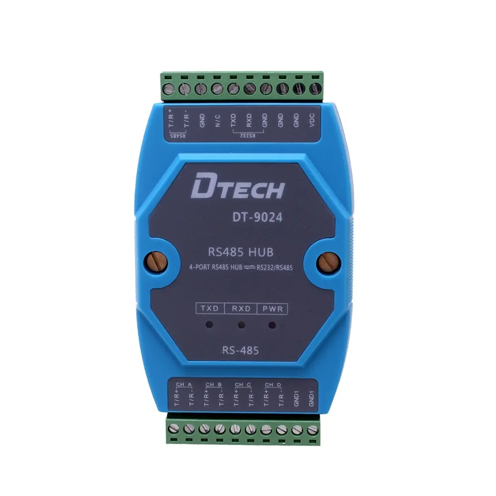 Dtech 9024 Active RS485 hub RS232/RS485 zu 4-port RS485 Hub