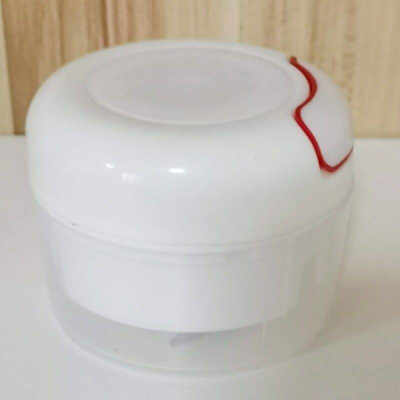 Garlic puller white 2 knives