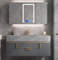 Miroir de courtoisie d'hollywood en plastique, armoire avec placard à serviettes, sur pied, pour salle de bains, nouvelle collection